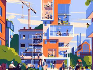 Visuel 2026 des Journées nationales de l'architecture