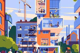 Visuel 2026 des Journées nationales de l'architecture