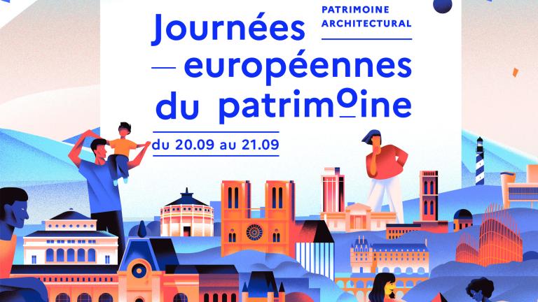 Visuel des Journées du patrimoine 2025